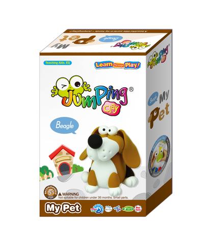 Beagle Puppy | Air Dry Clay Modelling Kit - Main Image