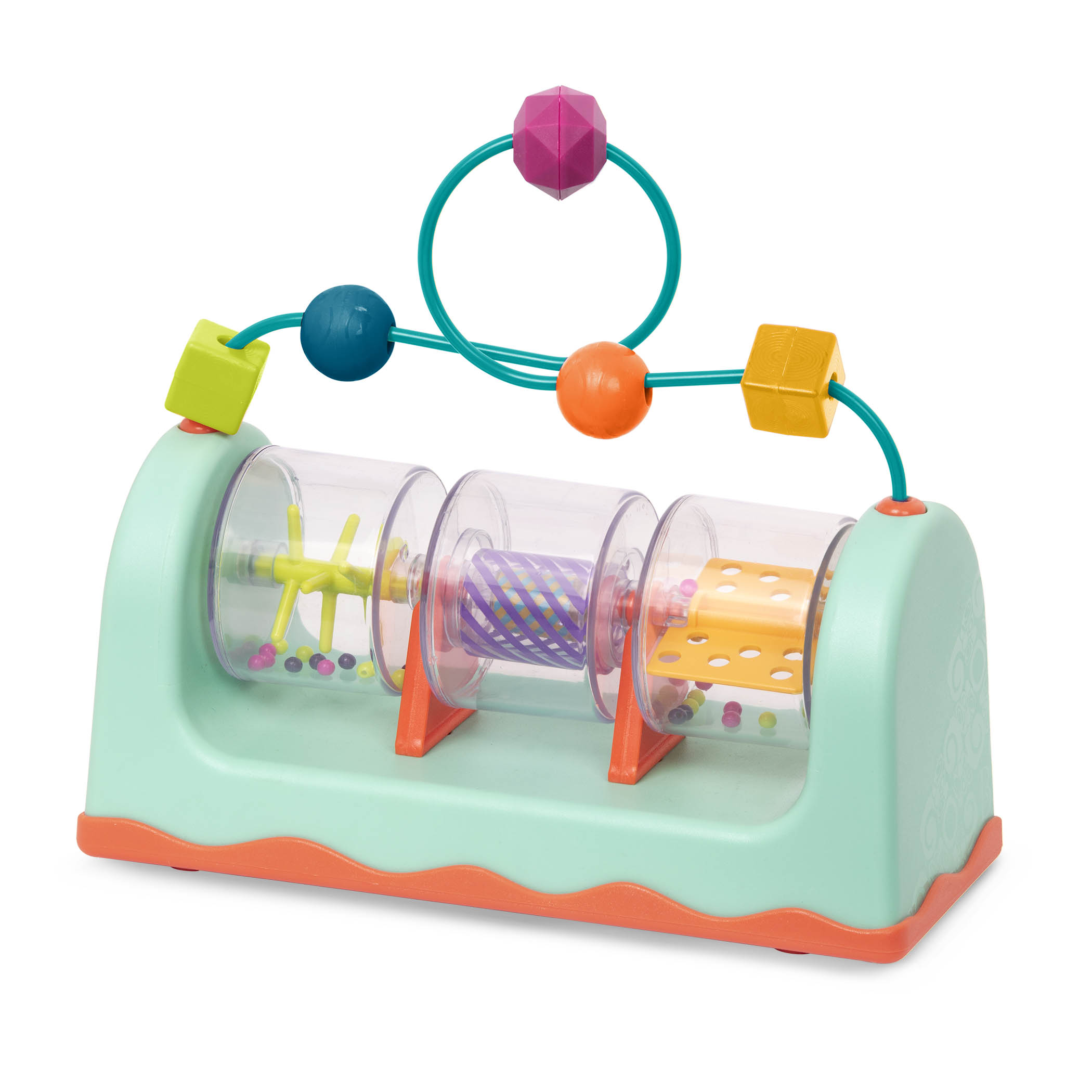 B.Toys Κουδουνίστρα με 4 δραστηριότητες Πράσινο - Main Image