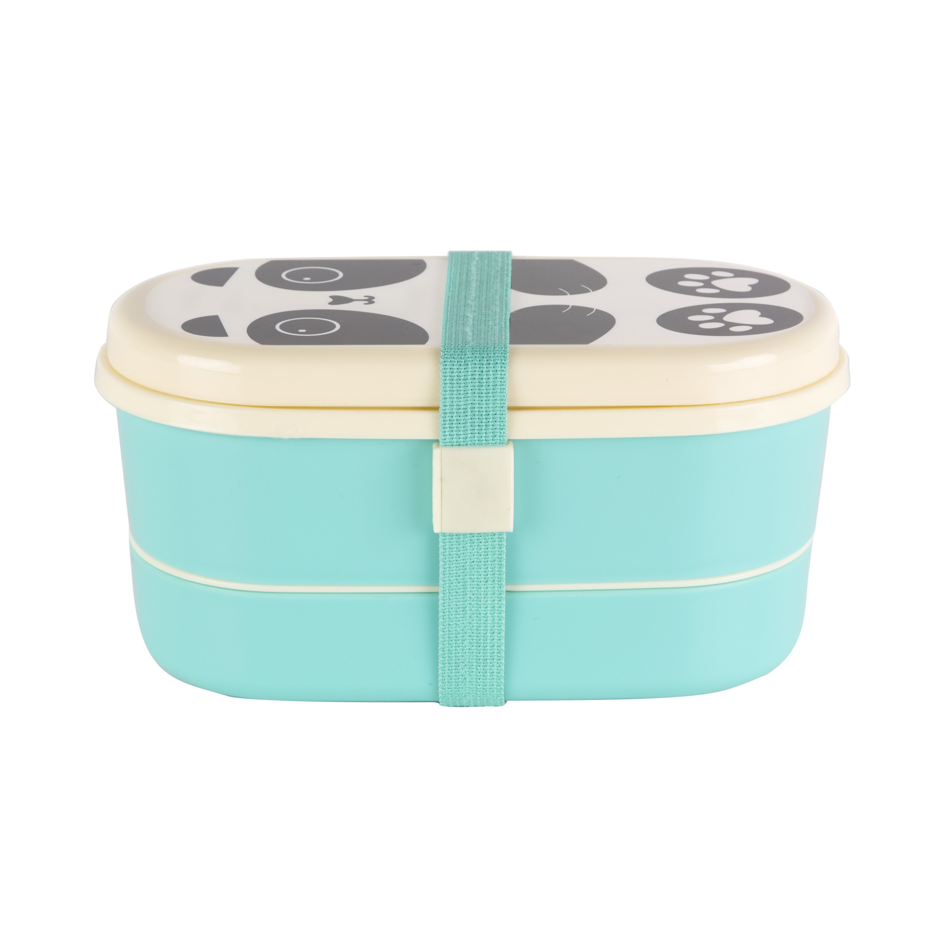 Sass&Belle Πλαστικό Φαγητοδοχείο Bento Box Aiko Panda Kawaii  - Main Image