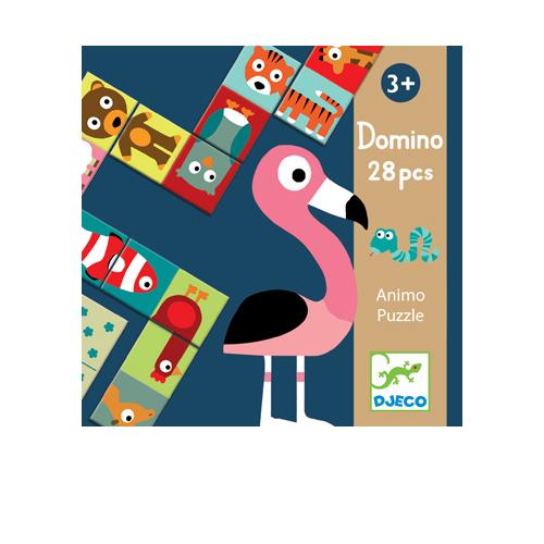 Djeco Ντόμινο διπλής όψης 'ζωάκια' - Main Image