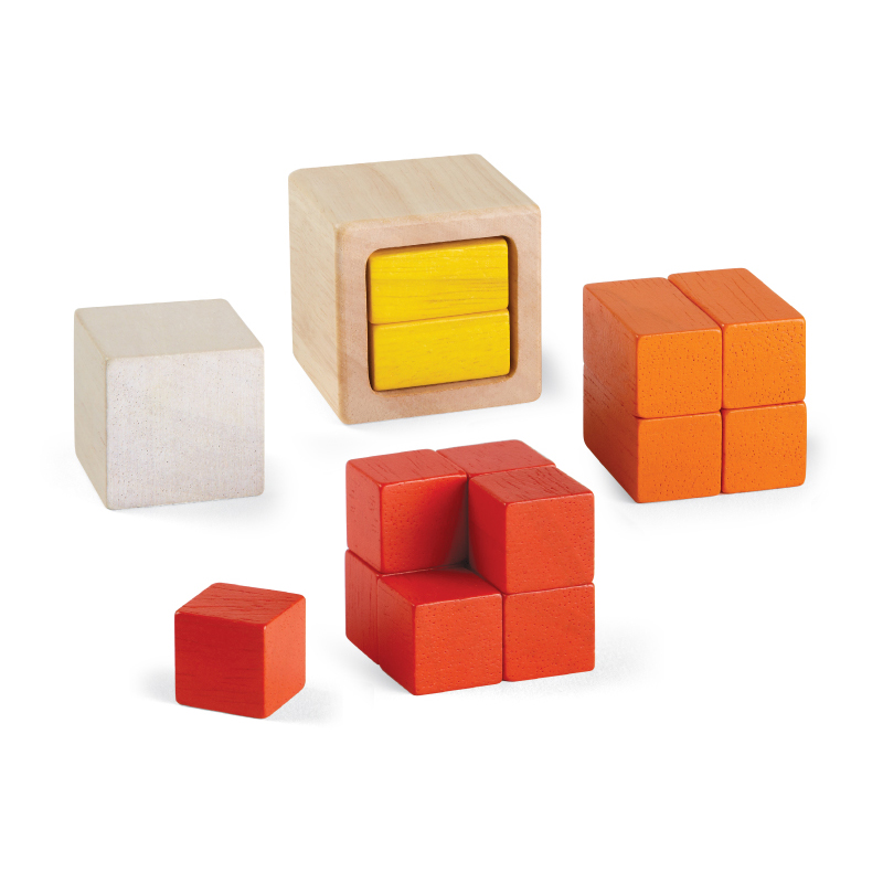 Plan Toys Κλάσματα με κύβους - Main Image