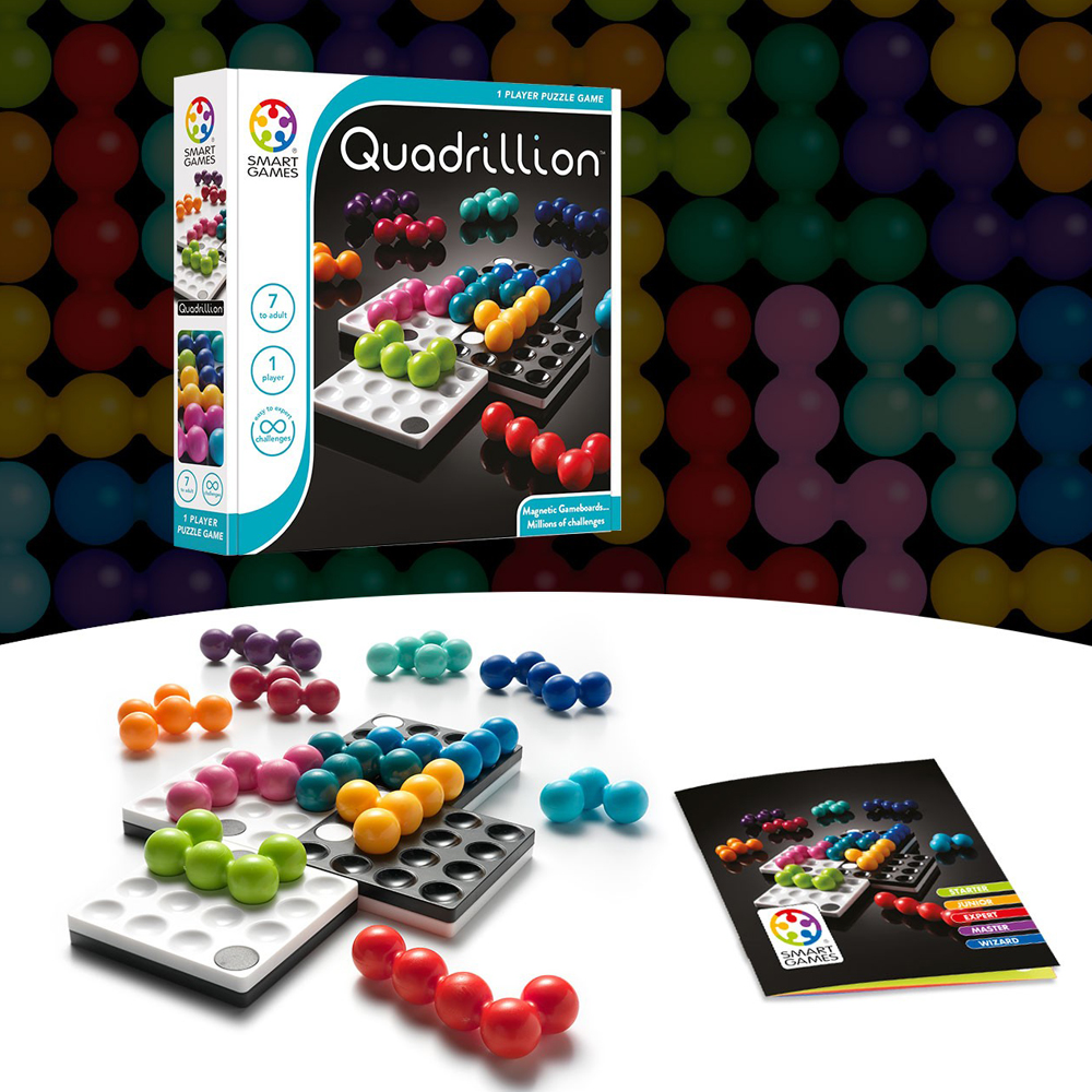 Smartgames επιτραπέζιο Quadrillion (80 challenges) - Main Image