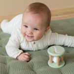 Φωτογραφία προϊόντος LITTLE DUTCH. Ξύλινη κουδουνίστρα Little Goose (λαδί)
