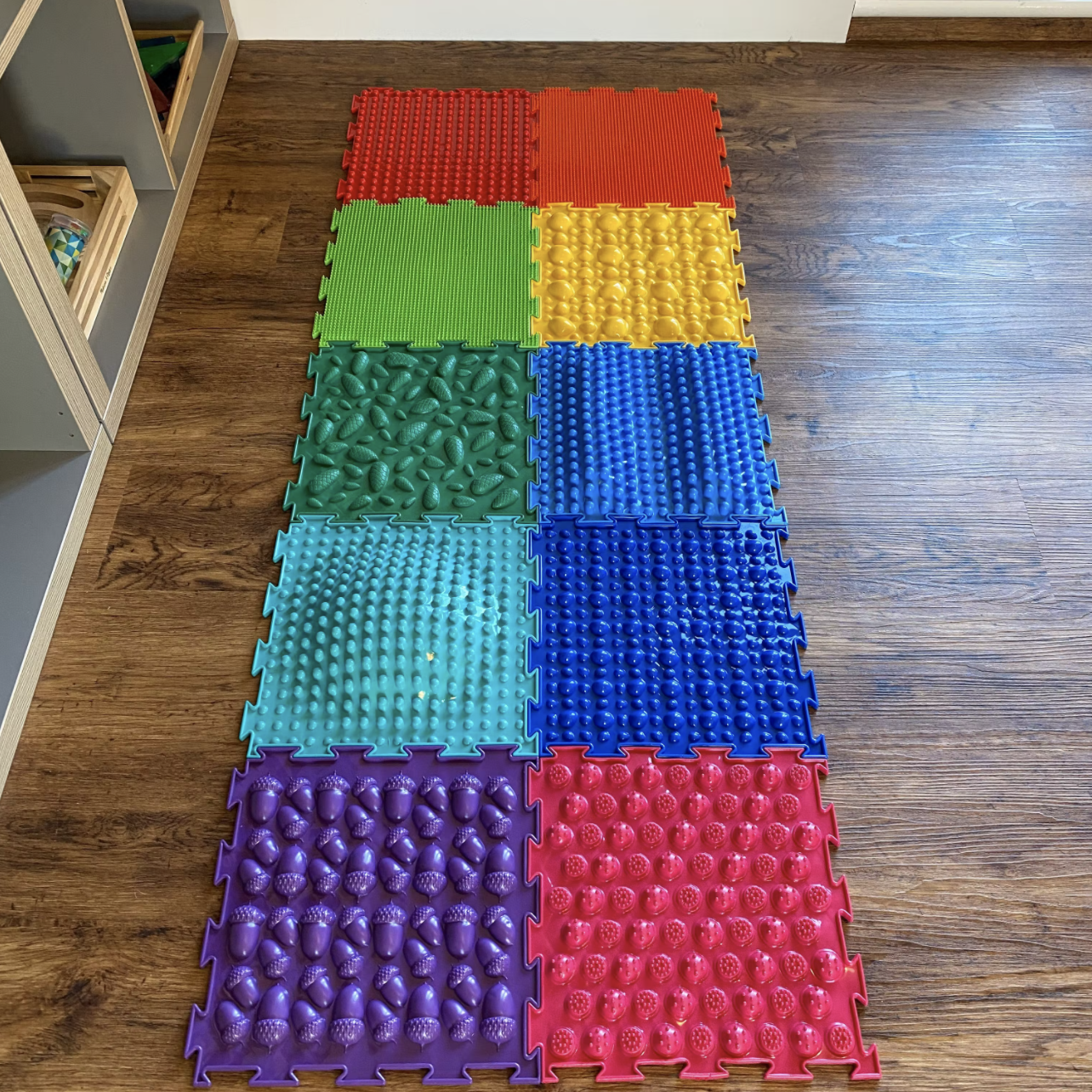 Happy Feet Play Mats σετ ανάγλυφα δάπεδα αισθήσεων - Main Image