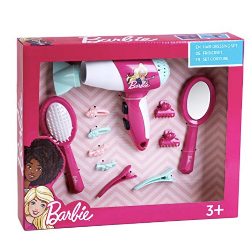 Σετ παιχνιδιών Barbie - Κομμωτήριο, με πιστολάκι μαλλιών και αξεσουάρ - Main Image