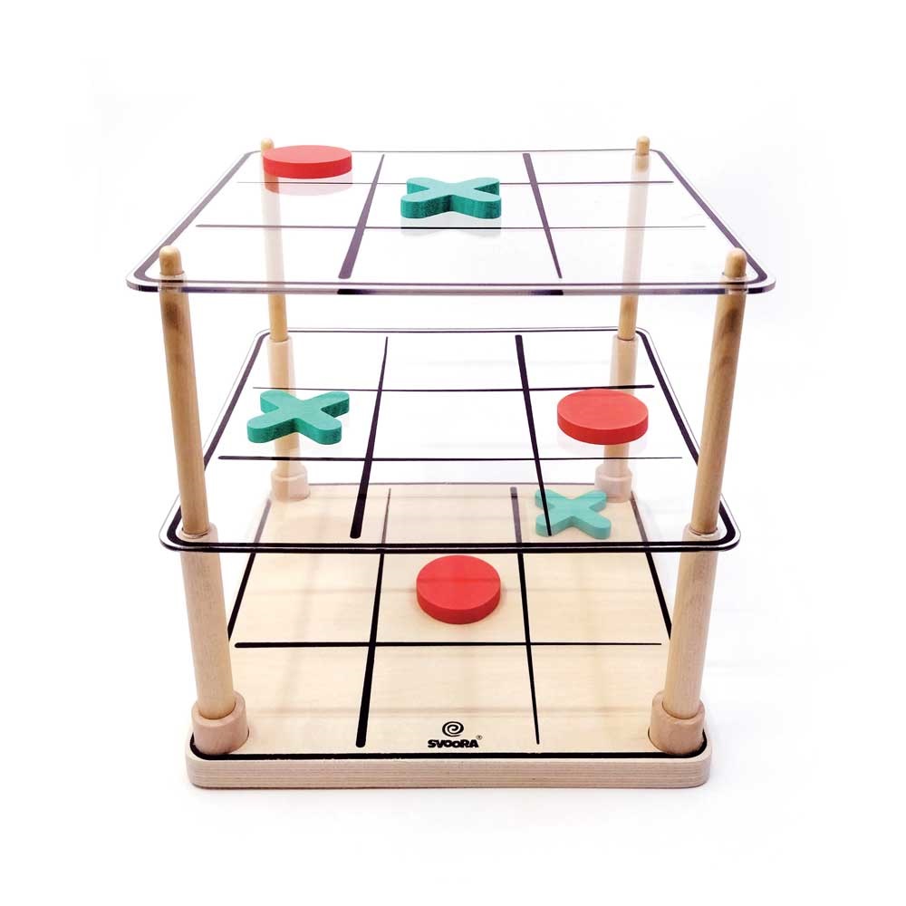 Svoora Τρισδιάστατη Τρίλιζα 'Epic Tac Toe' - Main Image