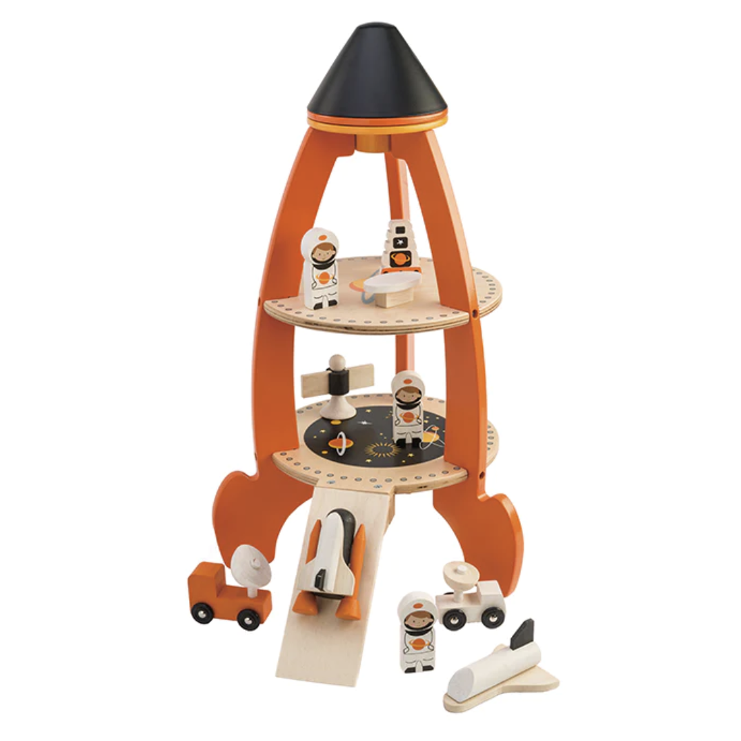 Tender Leaf Toys Πύραυλος από Ξύλο  - Main Image