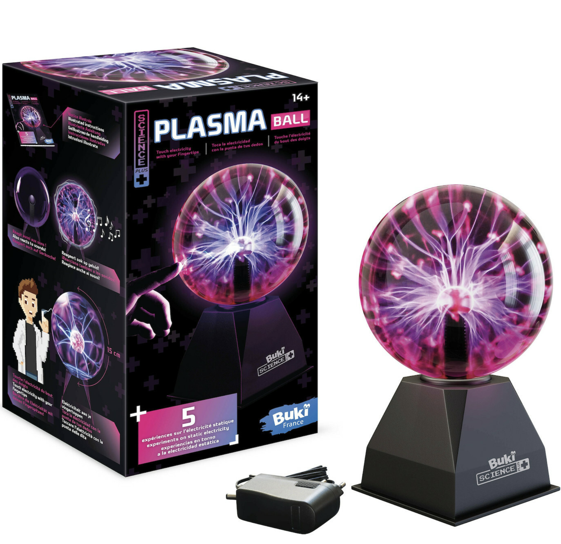 Buki Εκπαιδευτικό Παιχνίδι Plasma Ball - Main Image