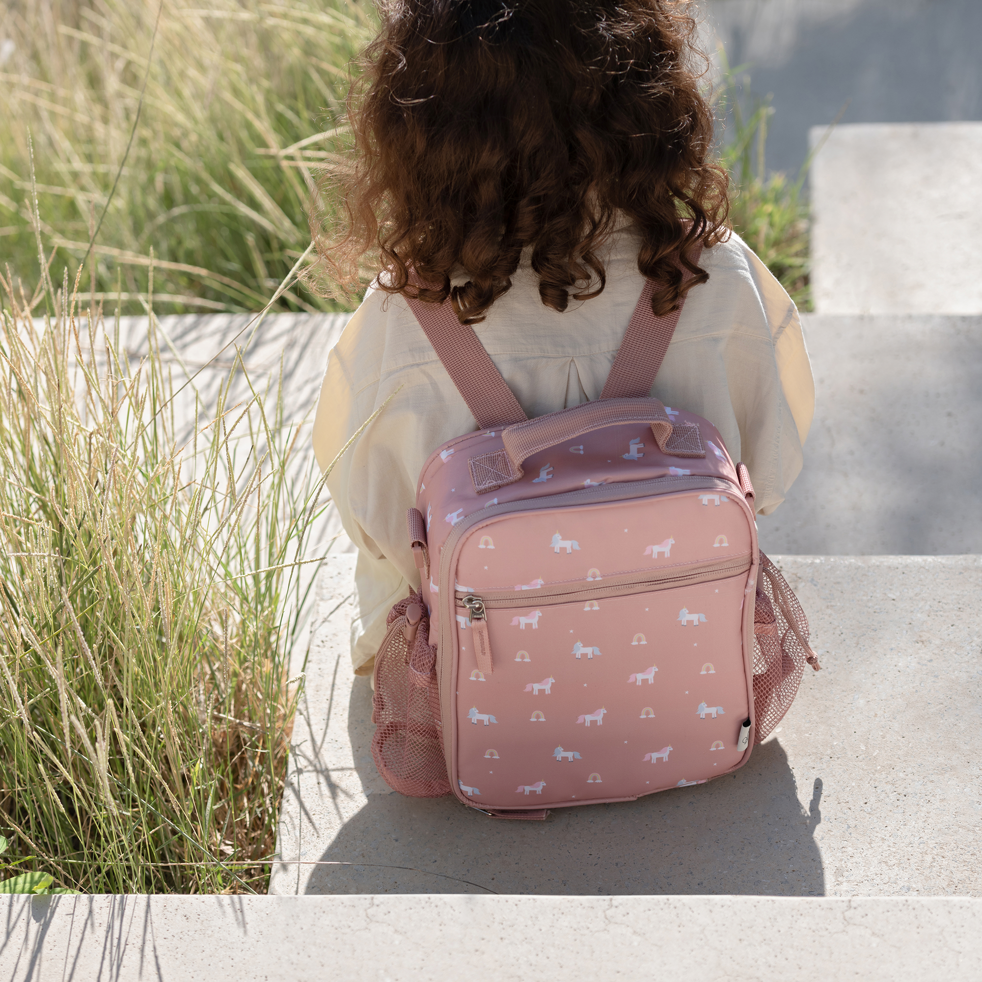 Insulated Lunchbag Backpack - Unicorn - Main Image