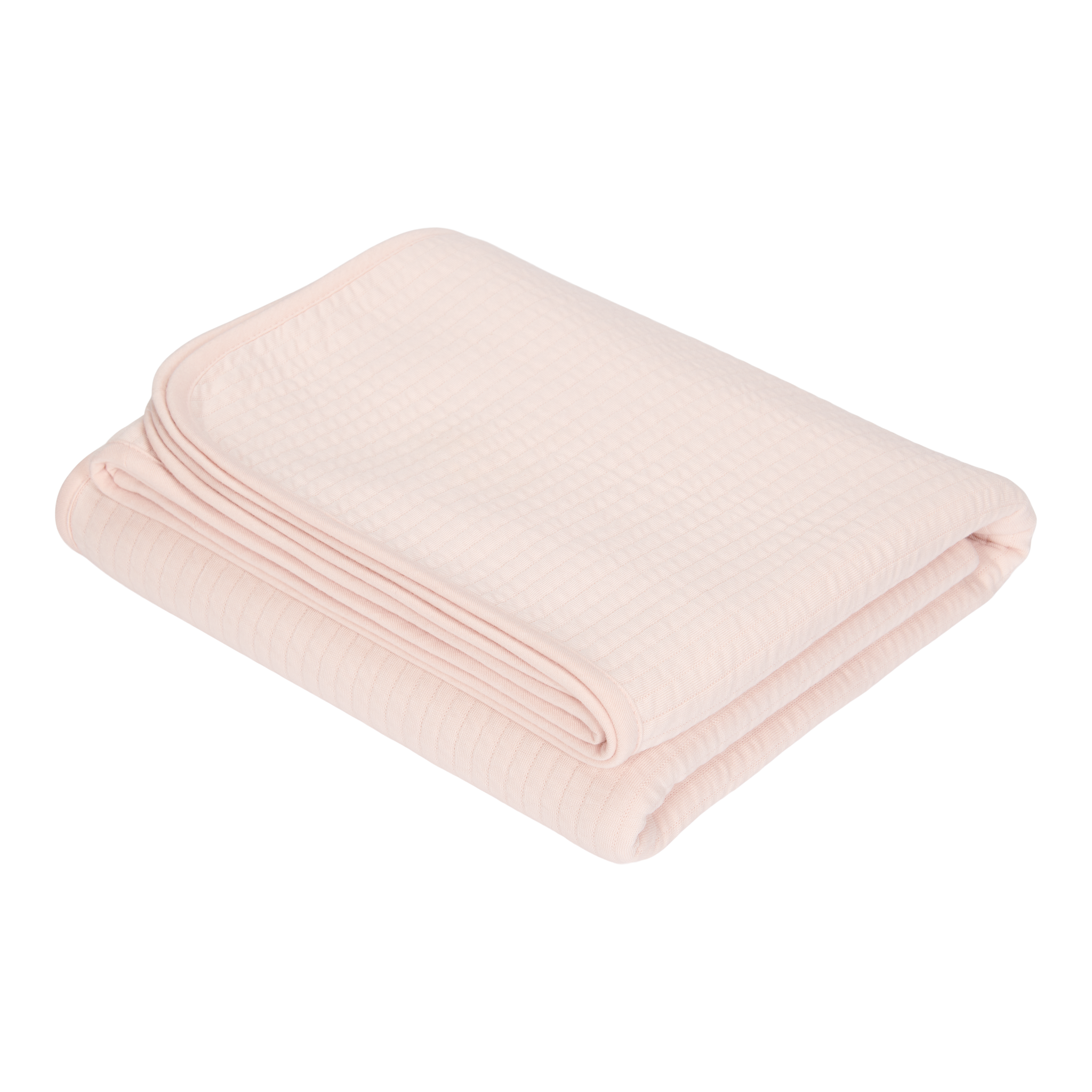 LITTLE DUTCH. Κουβέρτα καλοκαιρινή Pure Soft Pink 110 x 140 - Main Image