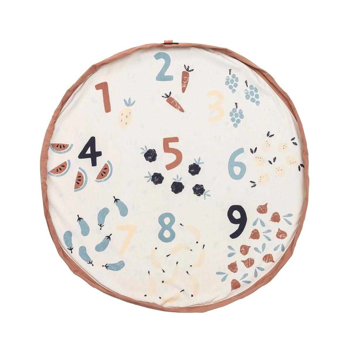 PLAY&GO. Στρώμα παιχνιδιού - τσάντα 2 σε 1. Veggie numbers - Main Image