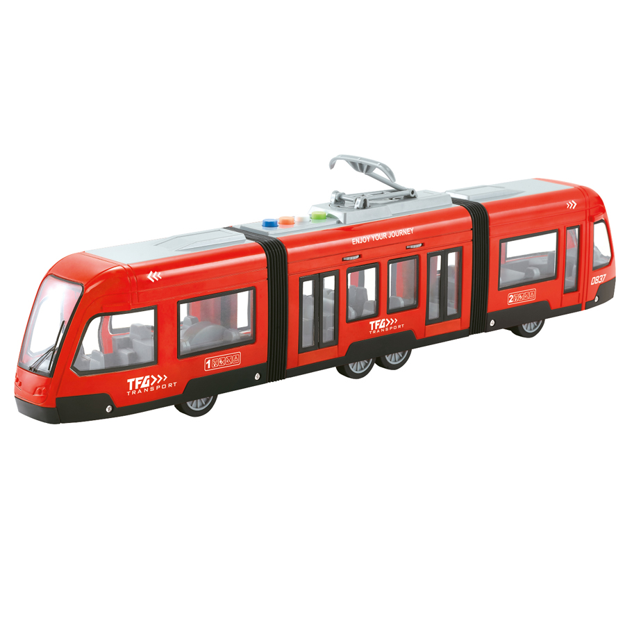 Metropoli - Tram With Lights And Sound Set - 2 Pcs - Main Image