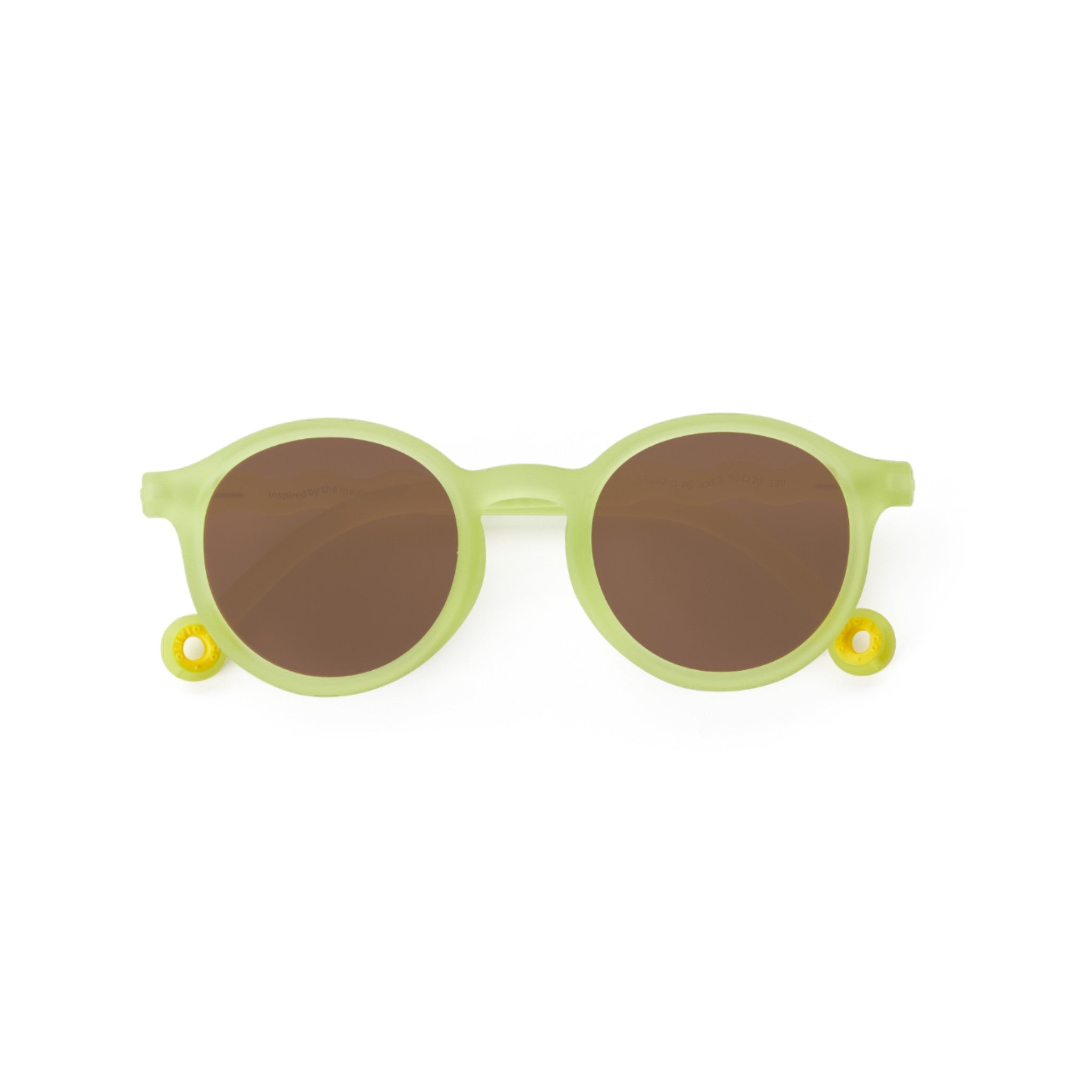 OLIVIO & CO. Παιδικά γυαλιά ηλίου οβάλ Citrus Garden-Lime Green 5-12 ετών - Main Image