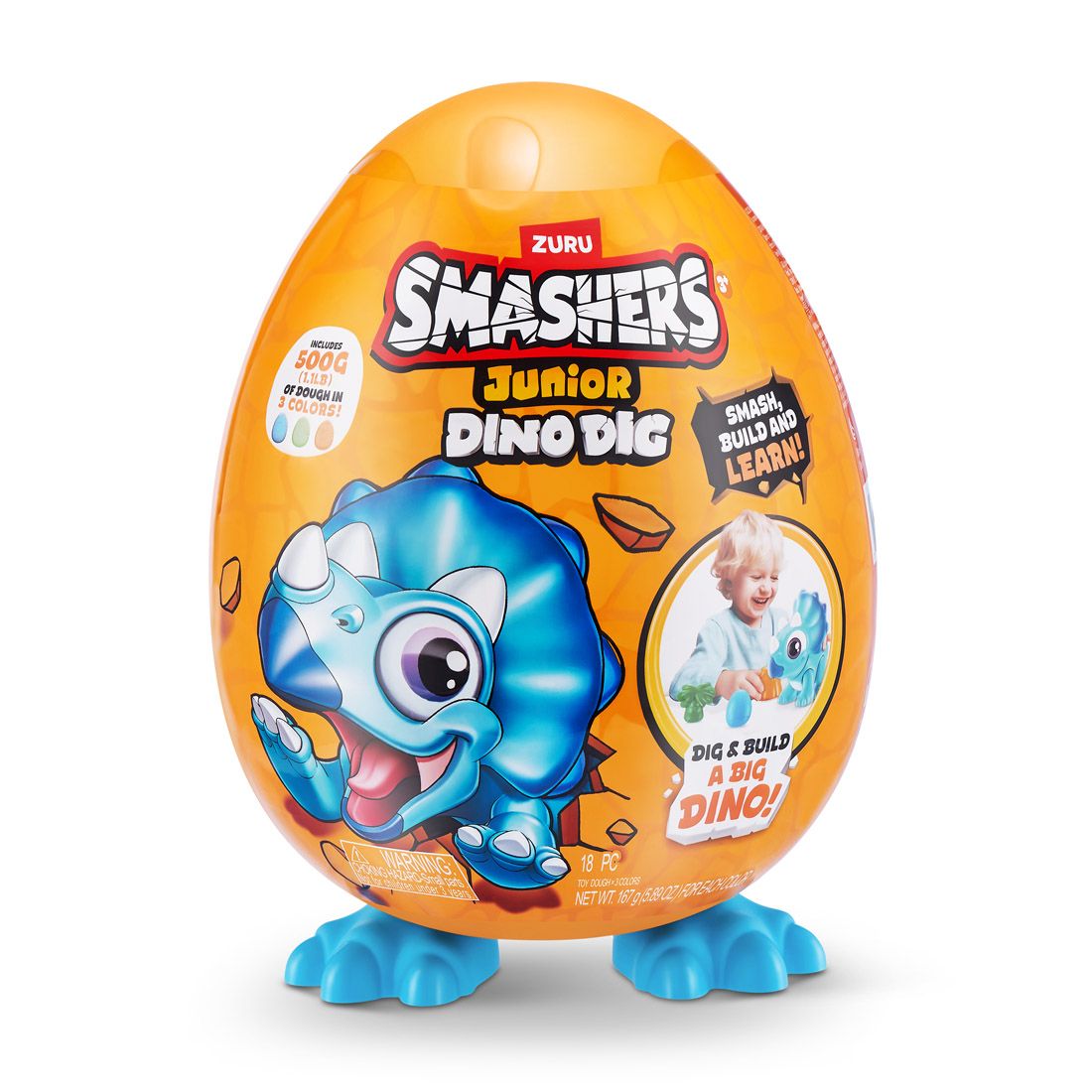 Zuru παιχνιδι μινιατουρα Smashers Junior S1 -dino Dig μικρο αυγο - Main Image