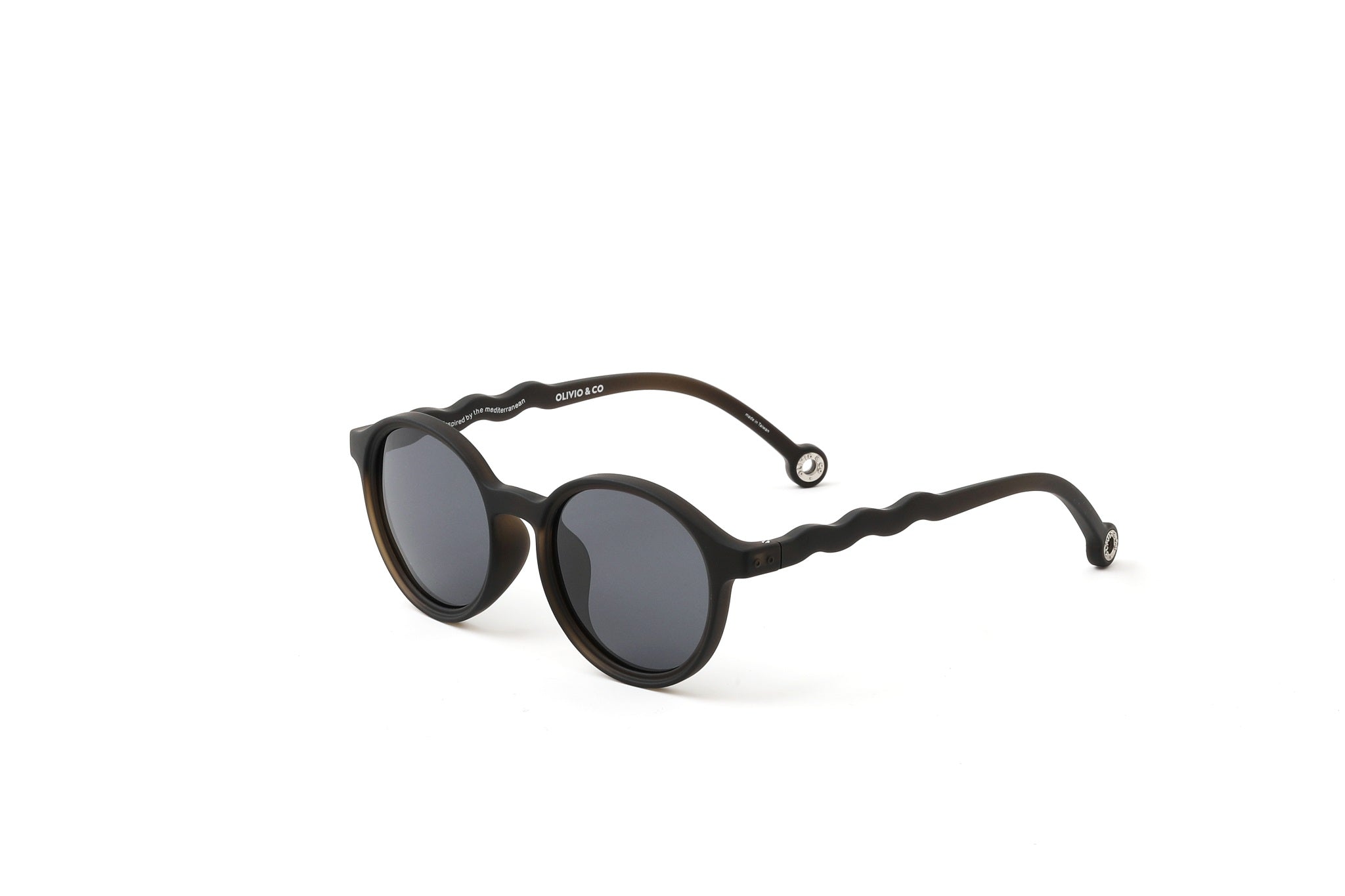 OLIVIO & CO. Γυαλιά ηλίου οβάλ 12+ - Classic Squid Ink Black Polarized - Main Image