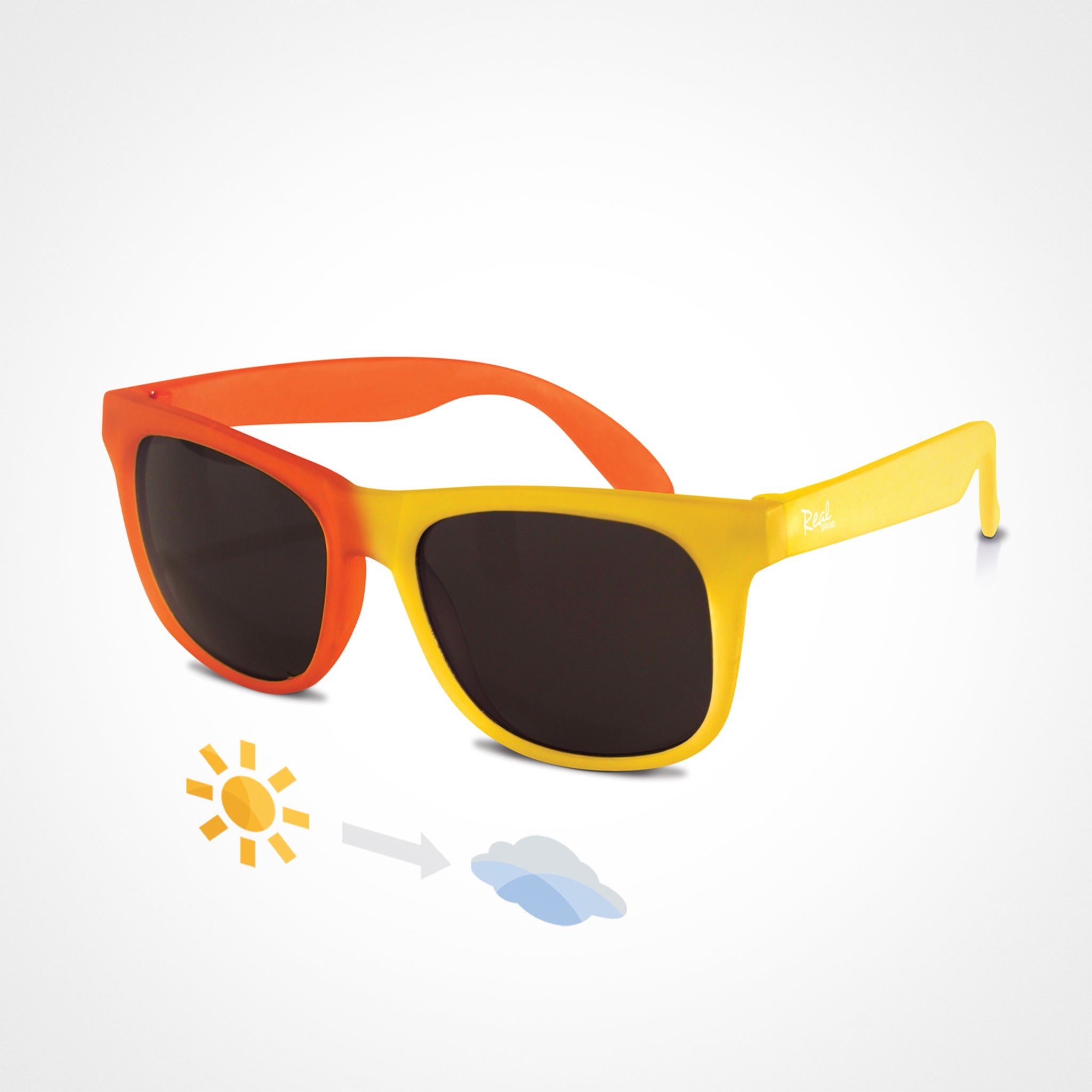 REAL SHADES. Παιδικά γυαλιά ηλίου Switch Toddler 2-4 ετών Yellow/Orange - Main Image