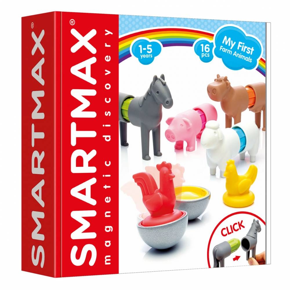 SmartMax κατασκευές με μαγνήτη 'My First Farm Friends' - Main Image