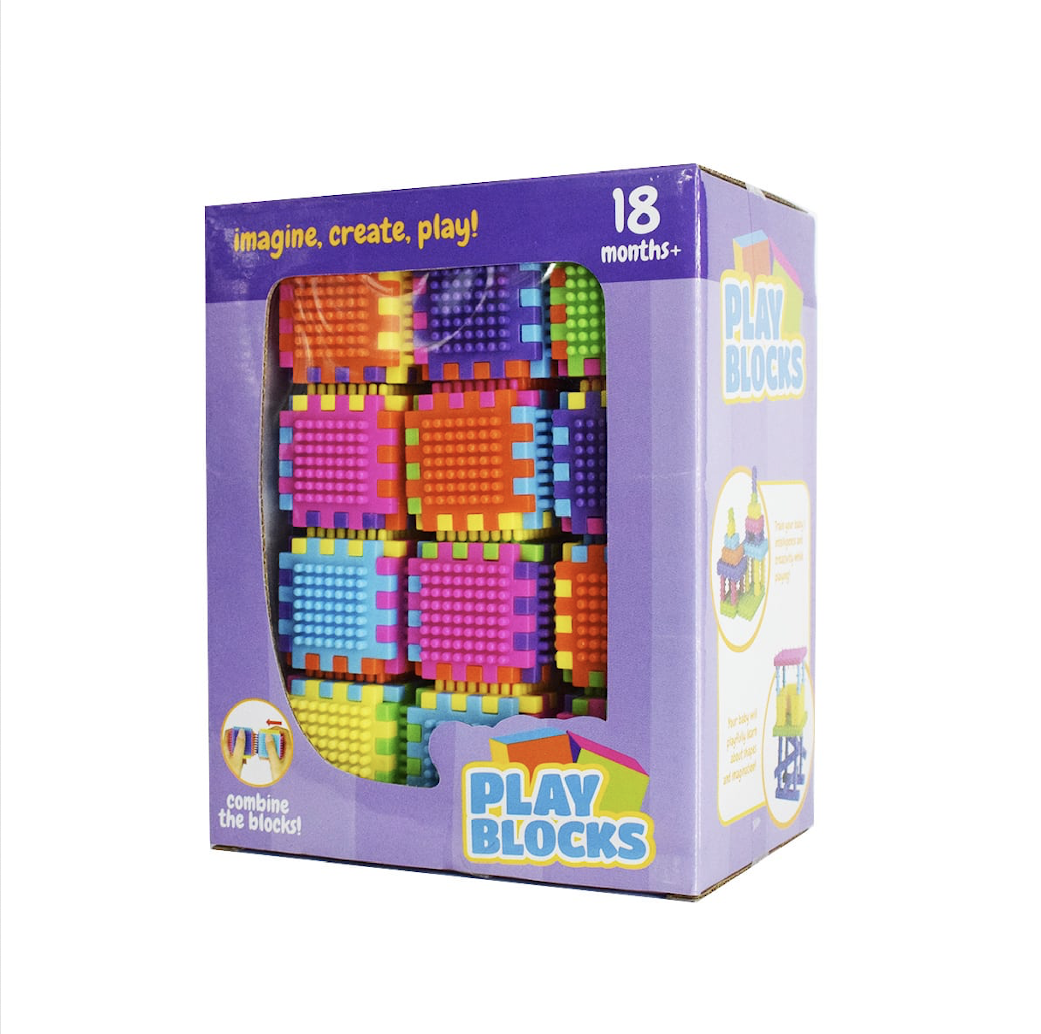 Play blocks Σφηνοτουβλάκια 24 τεμάχια - Main Image