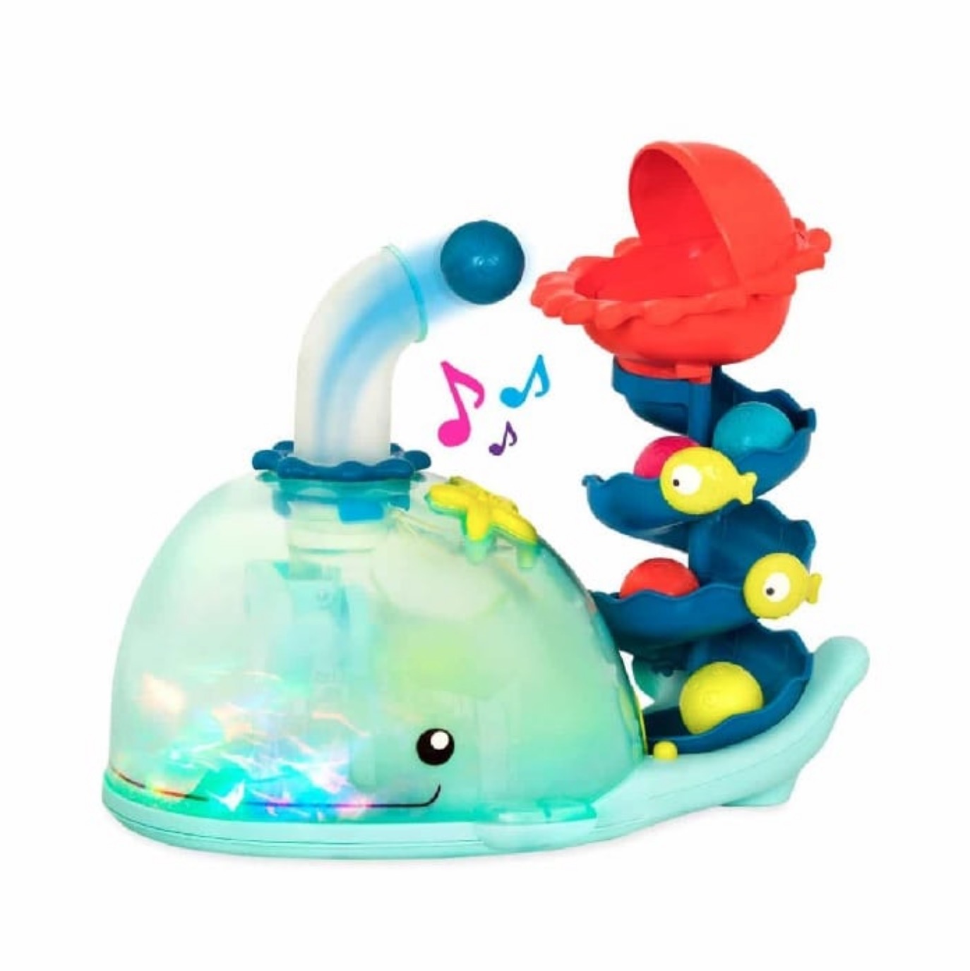 b.toys Τρεχαλίτσα Φάλαινα Φυσητήρας με ήχο και μουσική - Main Image