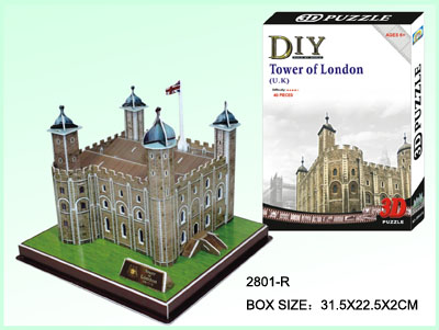 Πύργος Του Λονδίνου 3D Puzzle - Main Image