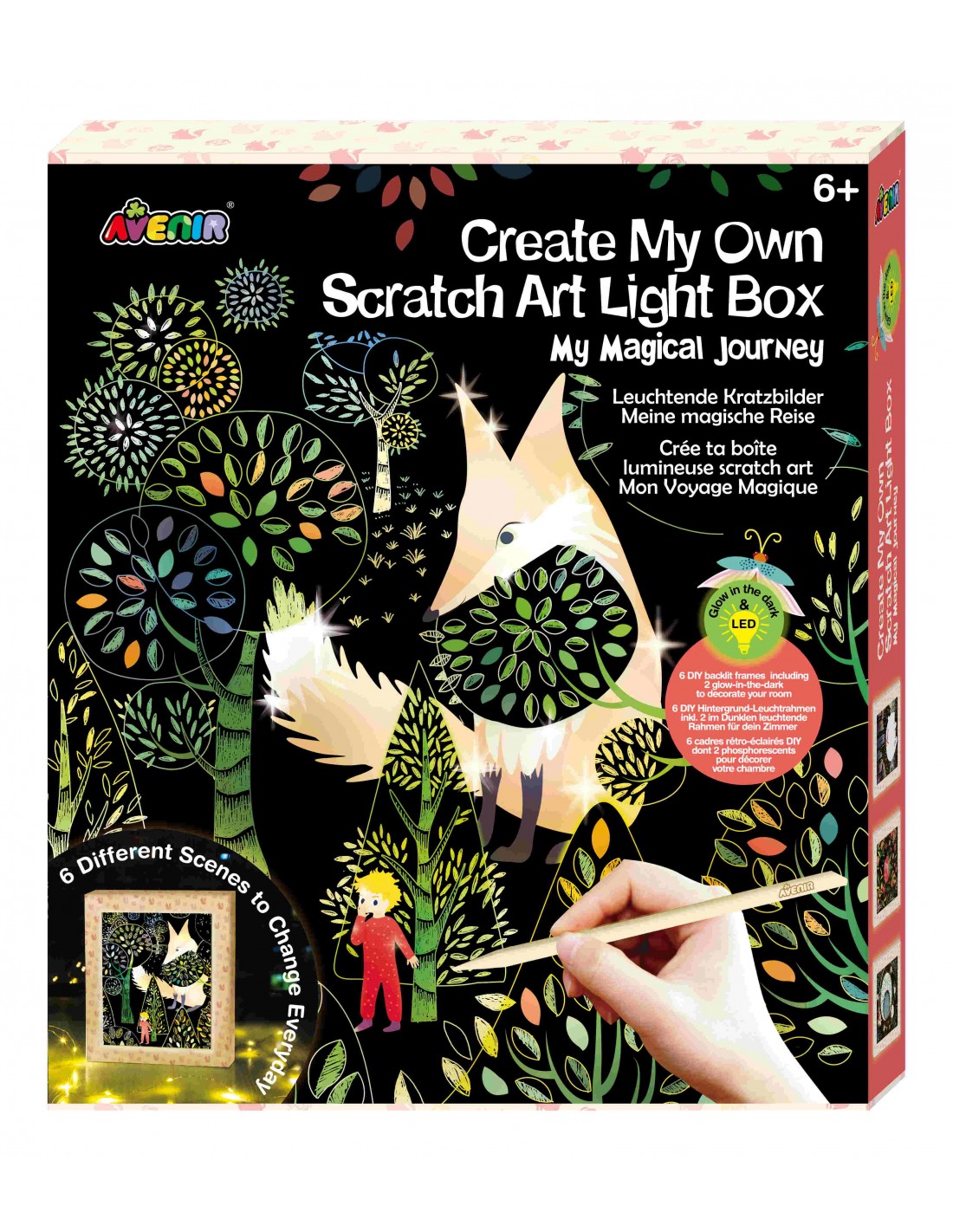 SCRATCH CREATE MY OWN LIGHT BOX - MY MAGICAL JOURNEY - Main Image