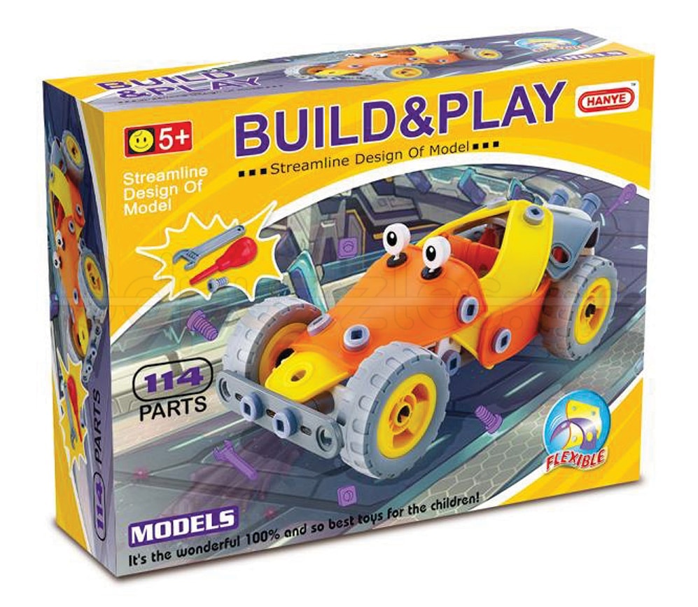 Build&Play Συναρμολογούμενη Κατασκευή Αυτοκίνητο - Main Image