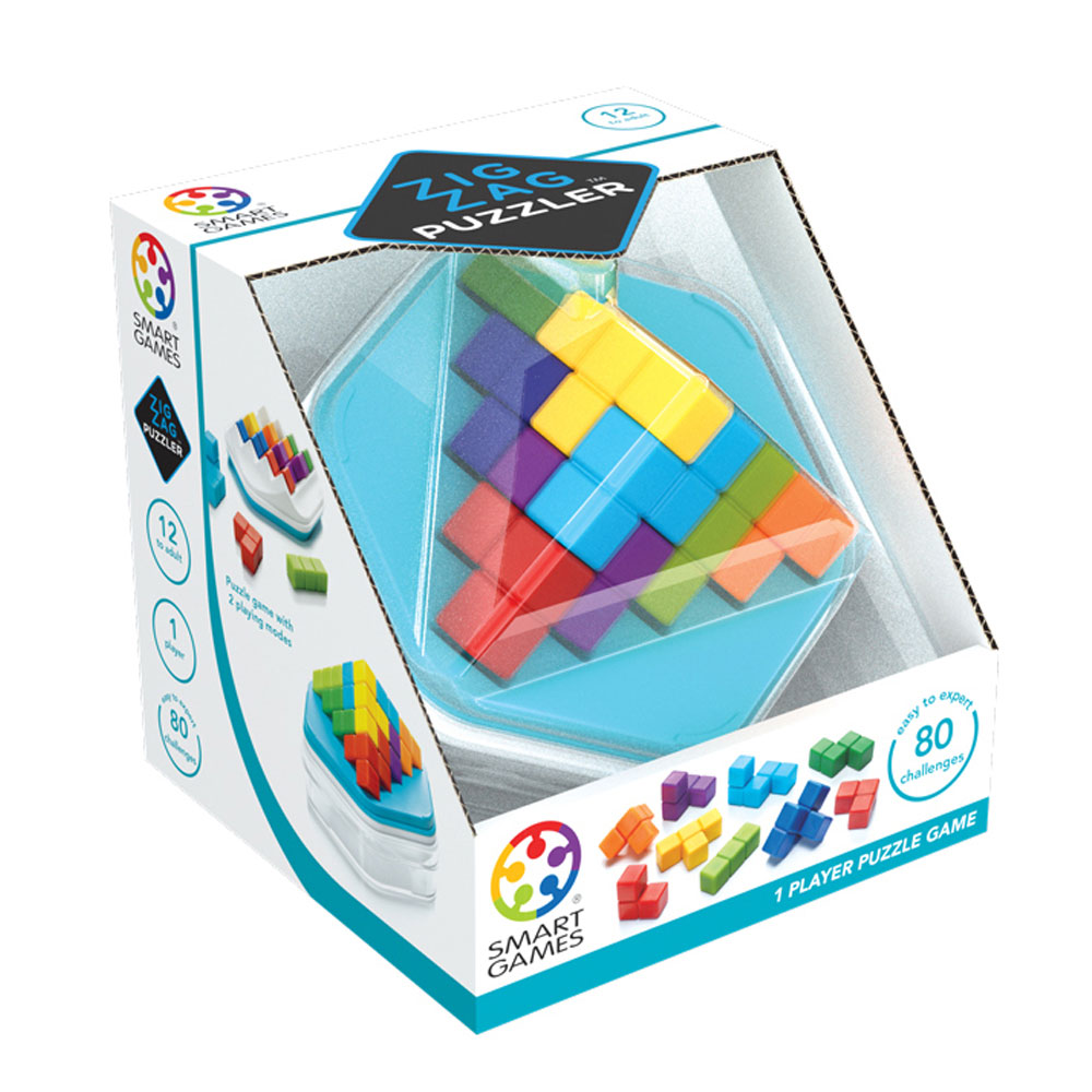 Smartgames παιχνίδι-σπαζοκεφαλιά  'Zig Zag Puzzler' (80 challenges) - Main Image