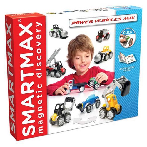 SmartMax κατασκευές με μαγνήτη - οχήματα Power Vehicles Mix - Main Image