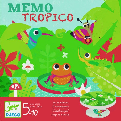 Djeco Επιτραπέζιο παιχνίδι Μέμο΄Tropico' - Main Image